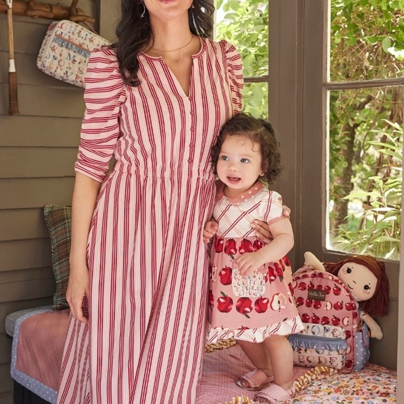 MATILDA JANE McIntosh Red Striped Knit Dress - Picture 14 of 14